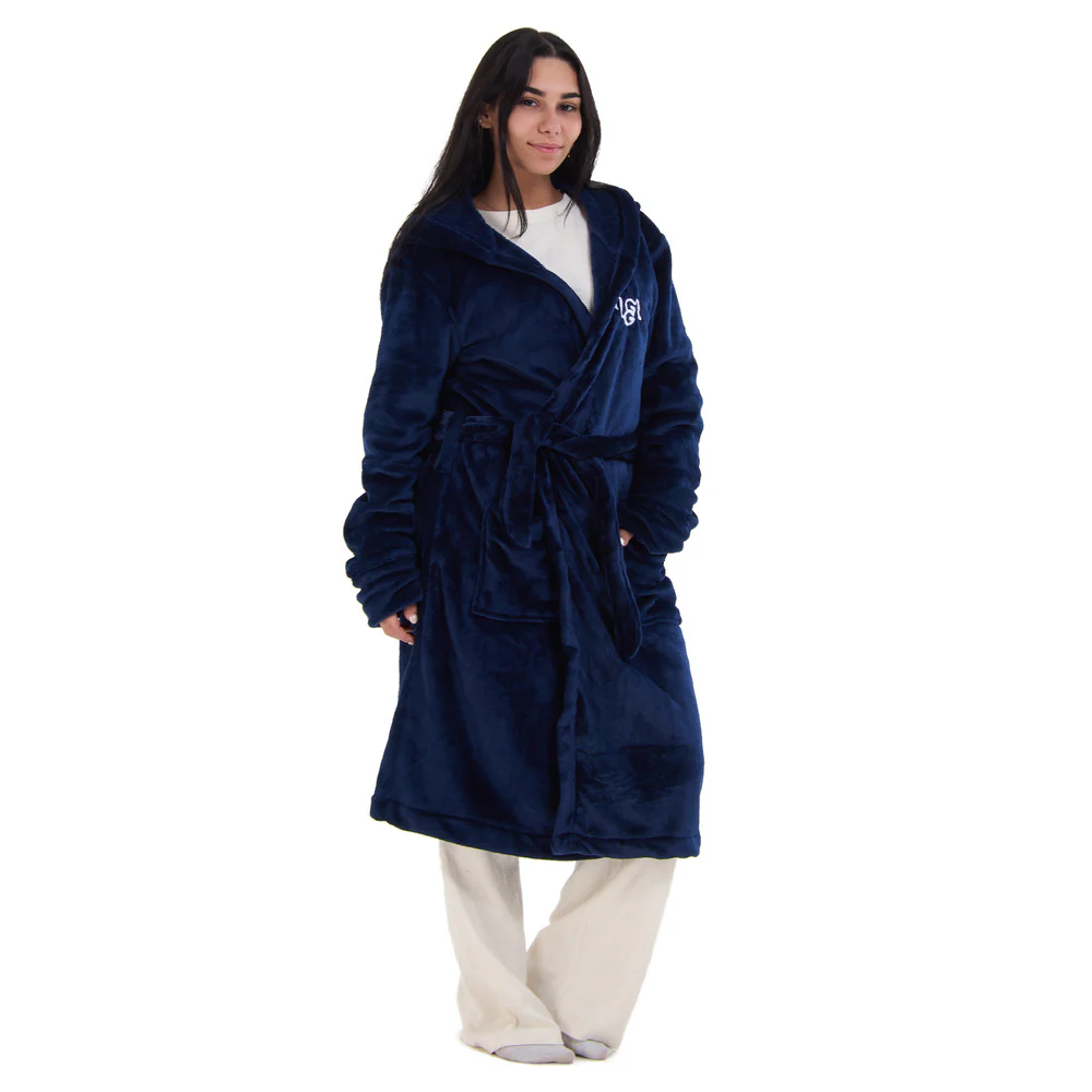 Snuggs Blanket Robe Dark Blue - Image 6