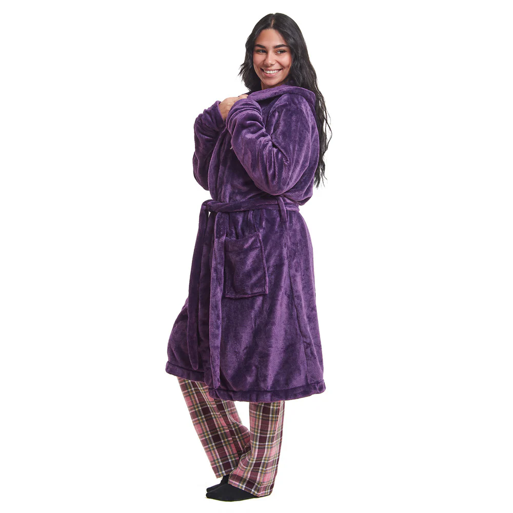 Snuggs Blanket Robe Deep Violet - Image 2