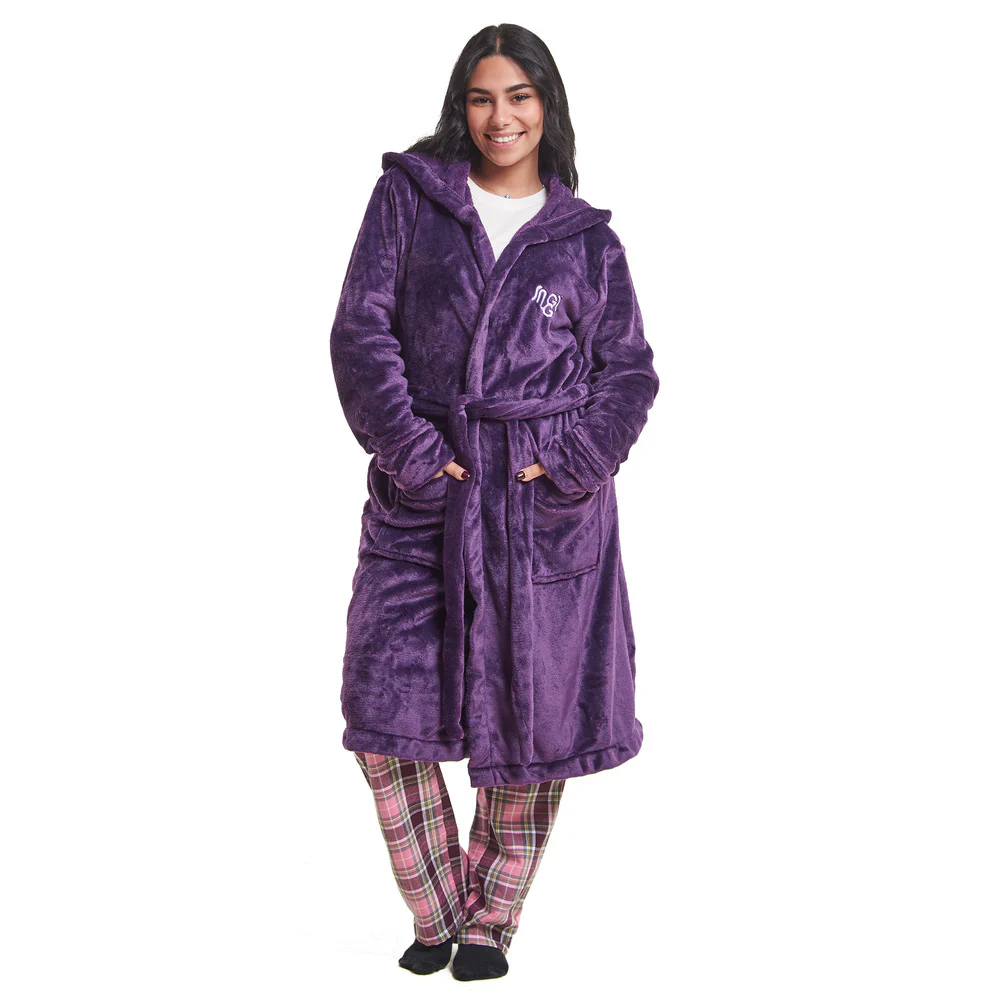 Snuggs Blanket Robe Deep Violet - Image 4