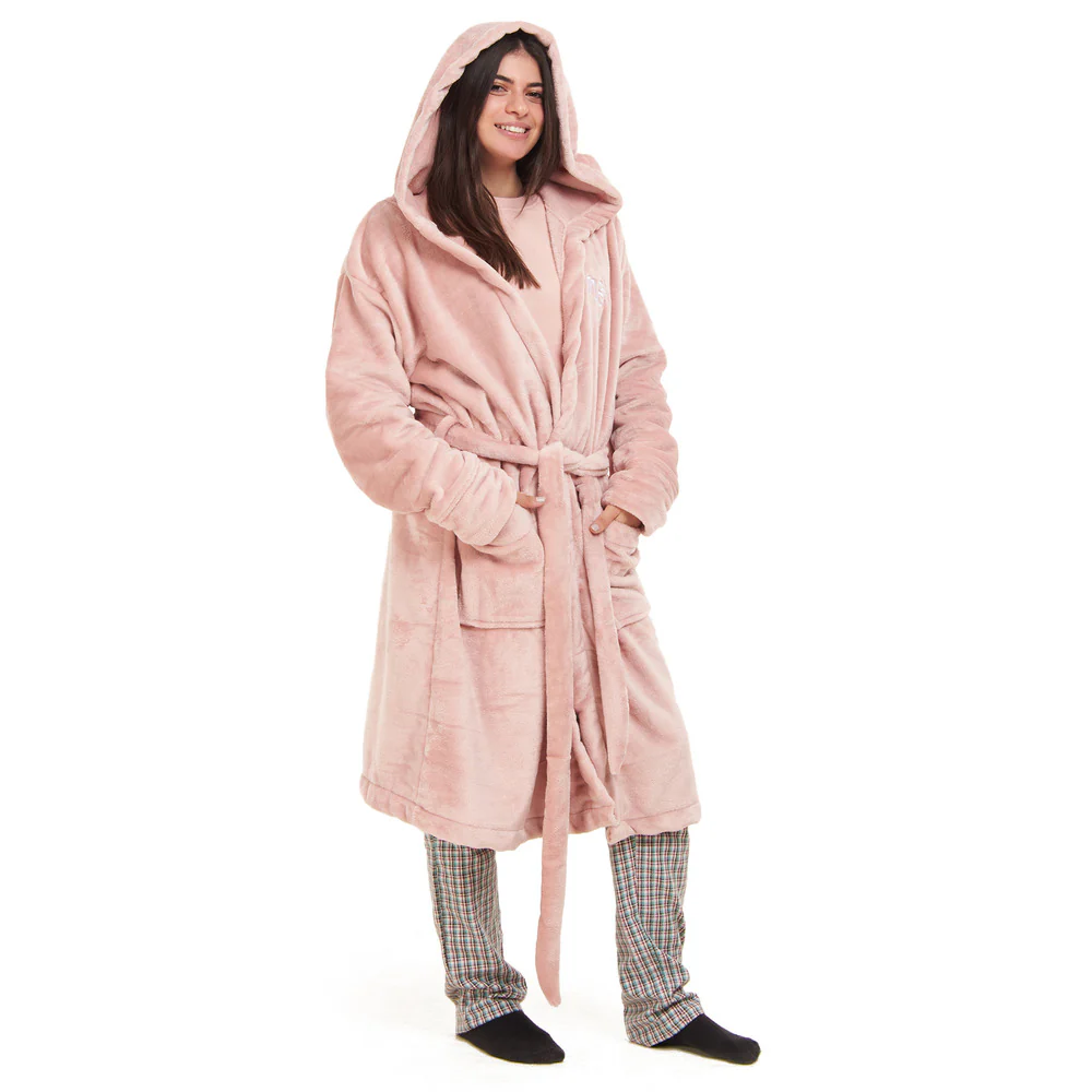 Snuggs Blanket Robe Dusty Rose - Image 2