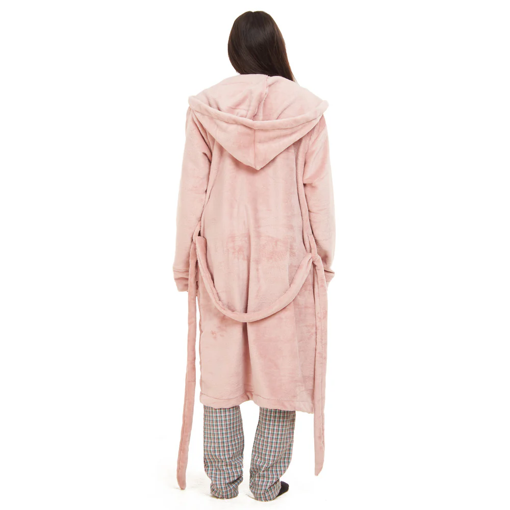 Snuggs Blanket Robe Dusty Rose - Image 4