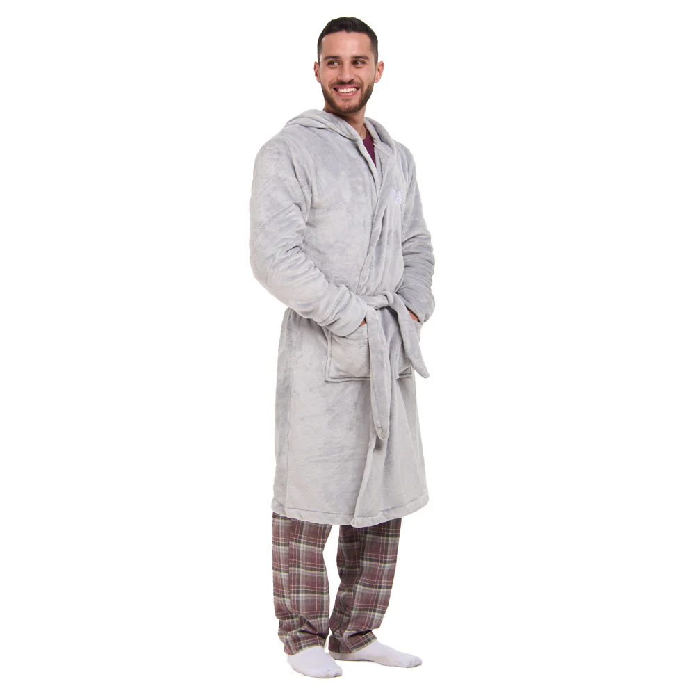 Snuggs Blanket Robe Light Grey - Image 4