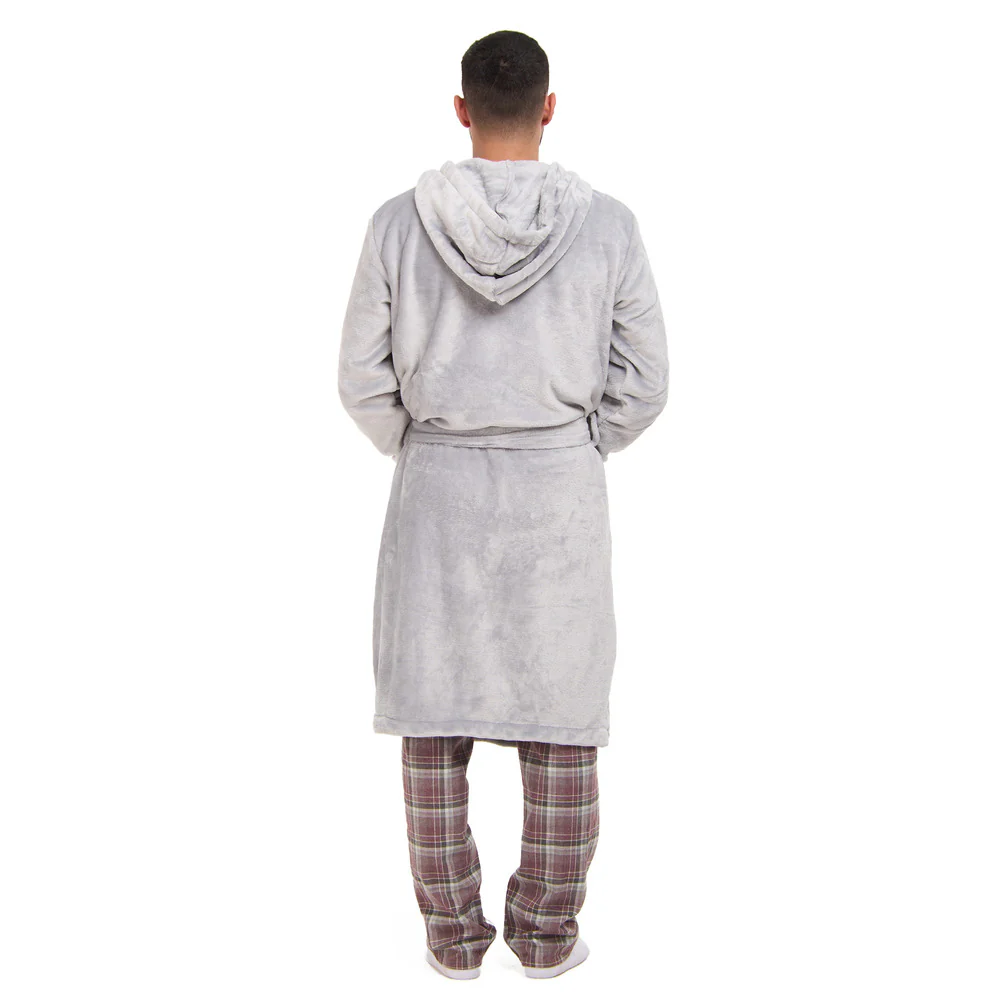 Snuggs Blanket Robe Light Grey - Image 5