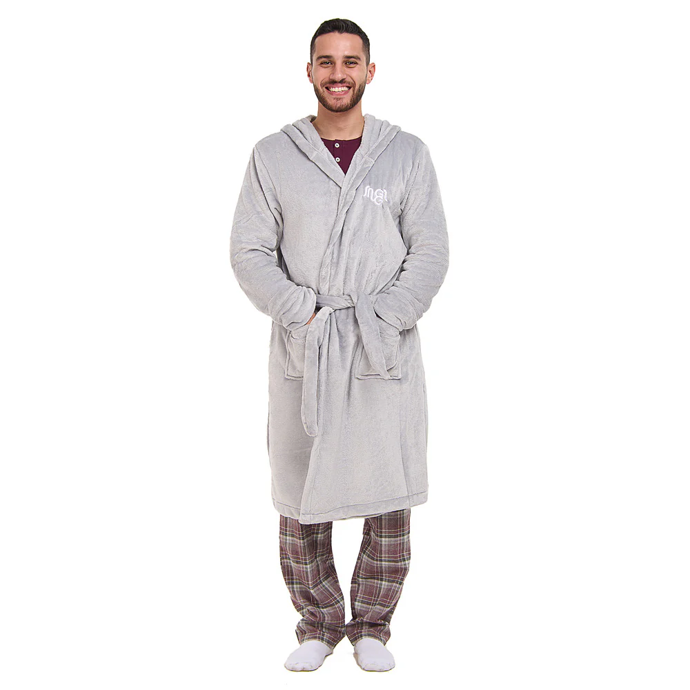 Snuggs Blanket Robe Light Grey - Image 8