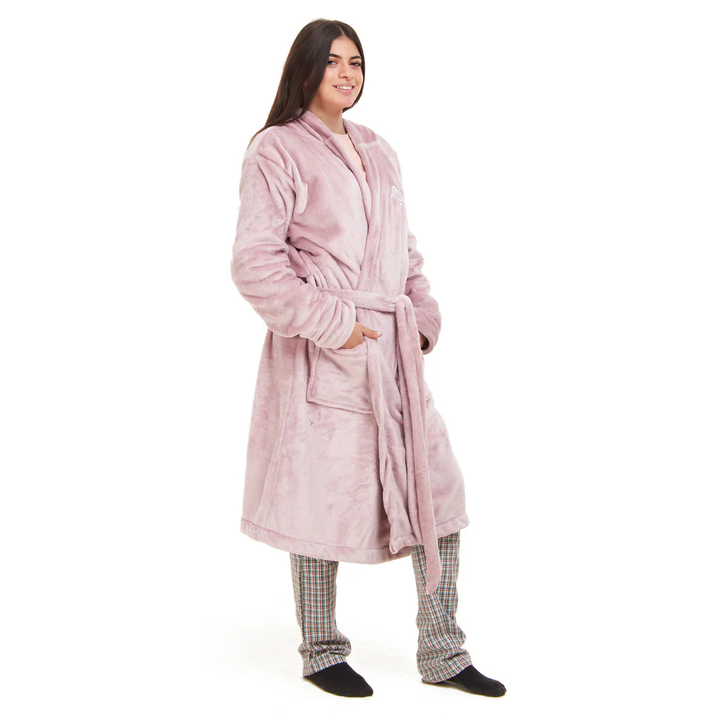 Snuggs Blanket Robe Light Mauve - Image 2