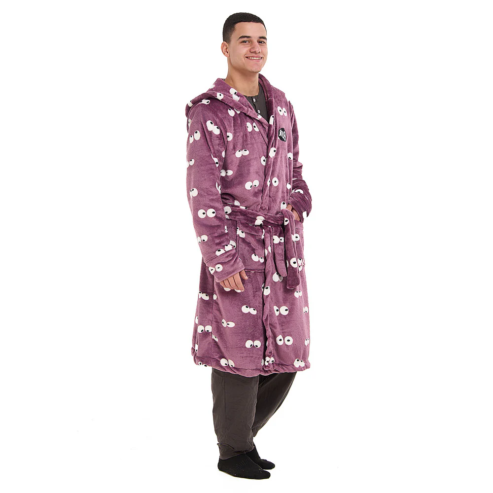 Snuggs Blanket Robe Mauve Eyes - Image 2
