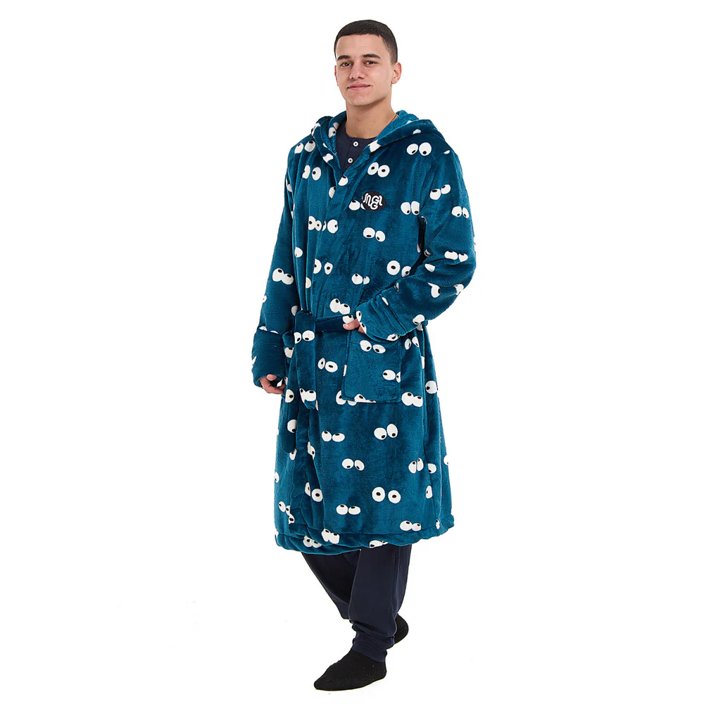 Snuggs Blanket Robe Petroleum Eyes - Image 2
