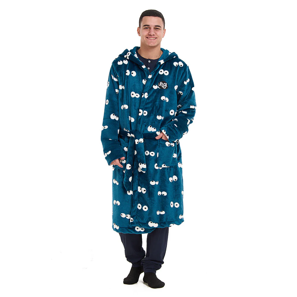 Snuggs Blanket Robe Petroleum Eyes - Image 6