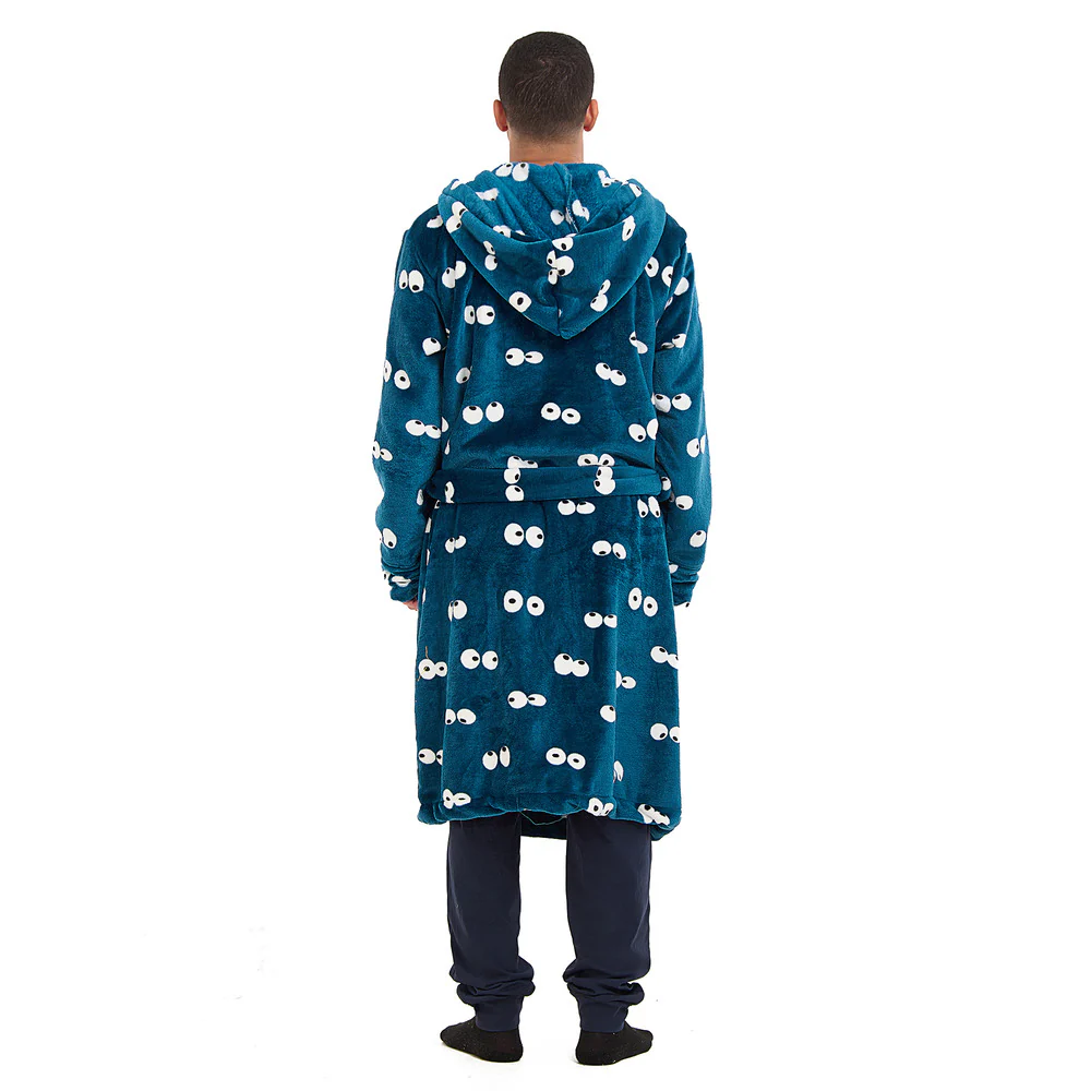 Snuggs Blanket Robe Petroleum Eyes - Image 8
