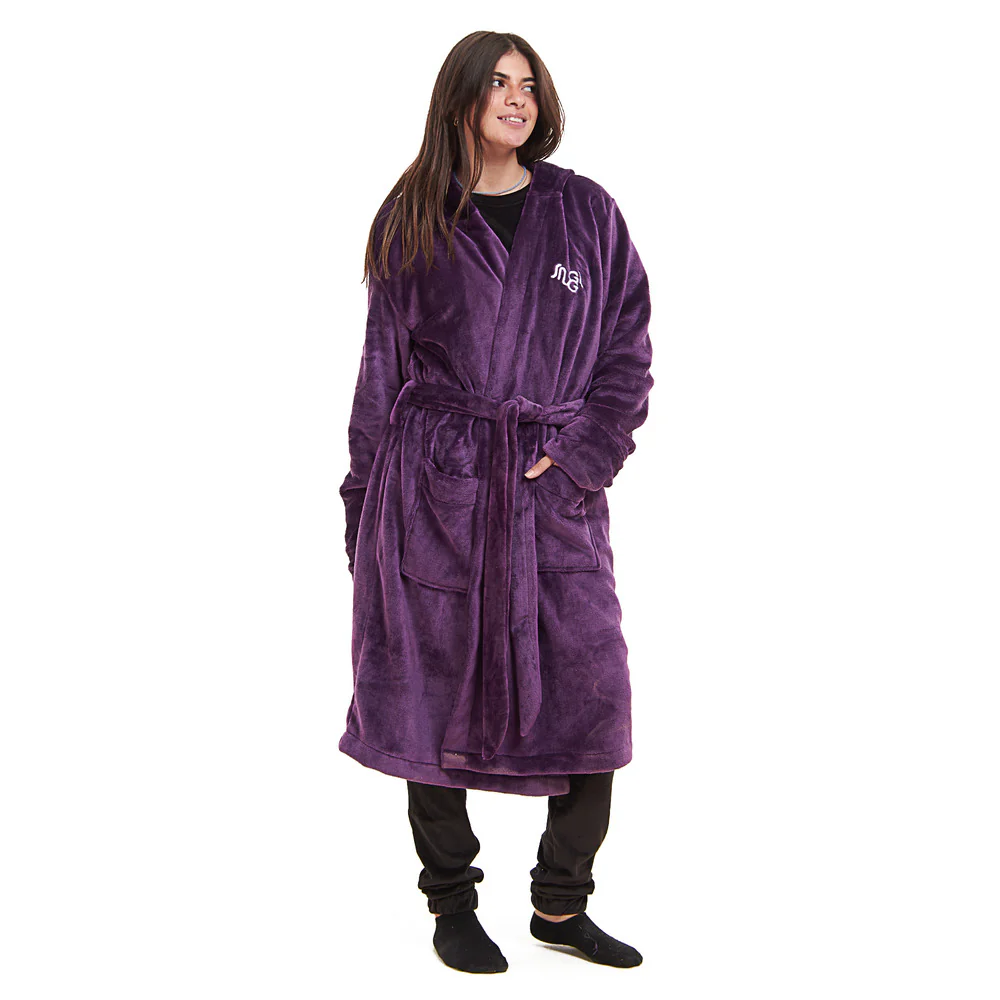Snuggs Blanket Robe Purple - Image 4