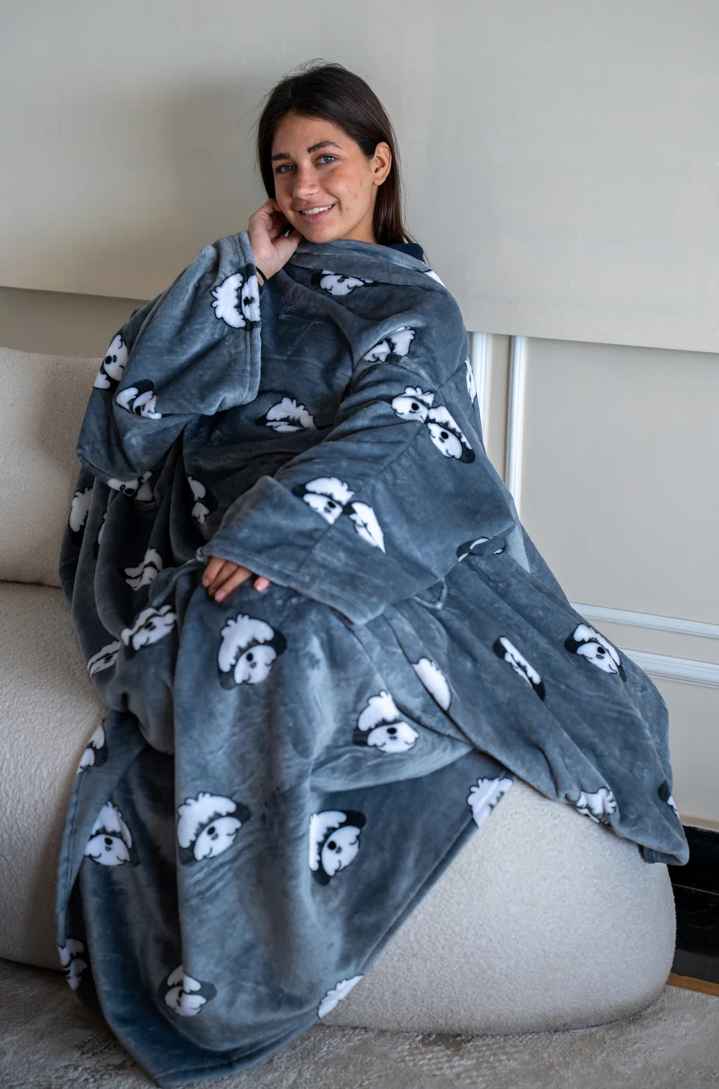 Snuggs blanket with sleeves Dog - Image 2