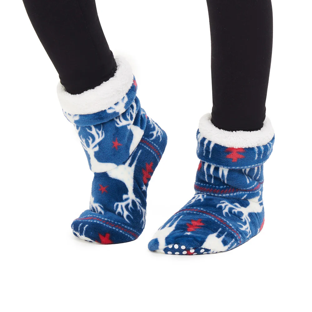 Snuggs Boot Dark Blue Christmas - Image 2