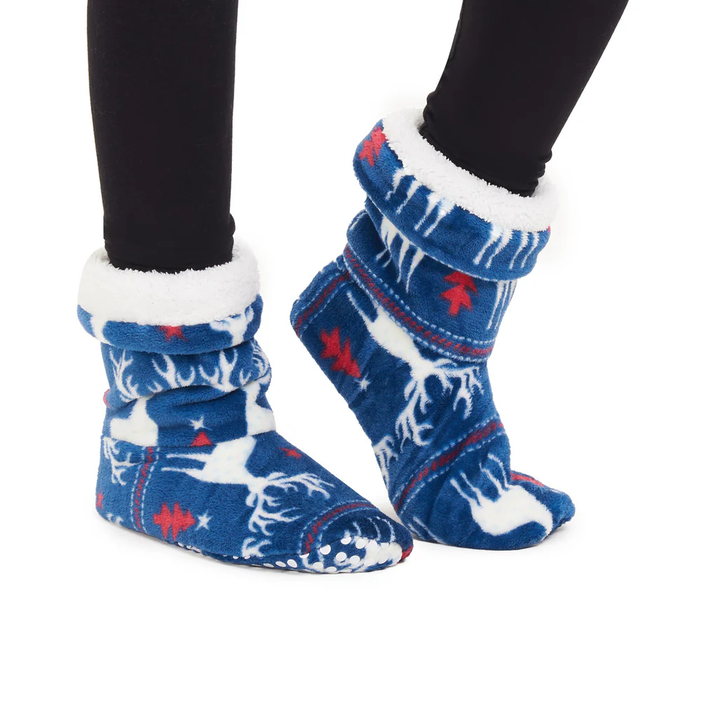 Snuggs Boot Dark Blue Christmas - Image 3
