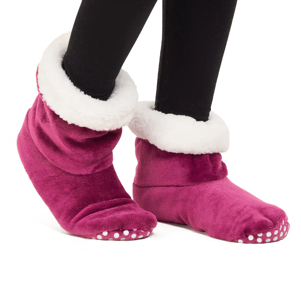 Snuggs Boot Dark Fuchsia - Image 3
