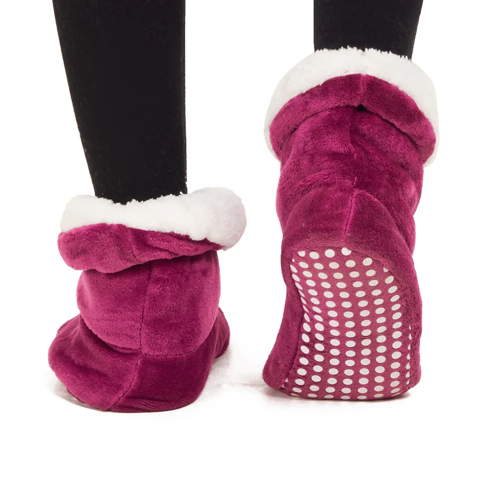 Snuggs Boot Dark Fuchsia - Image 4