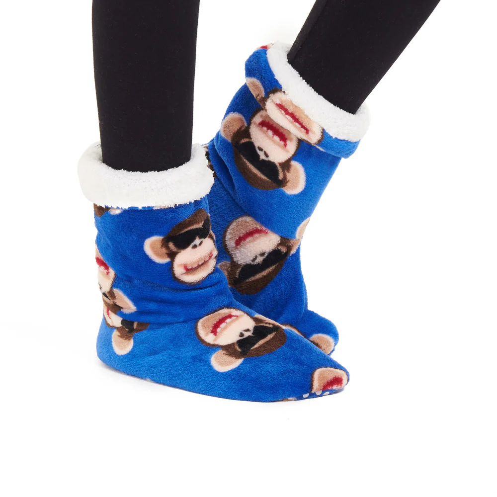 Snuggs Boot Indigo Monkey - Image 2