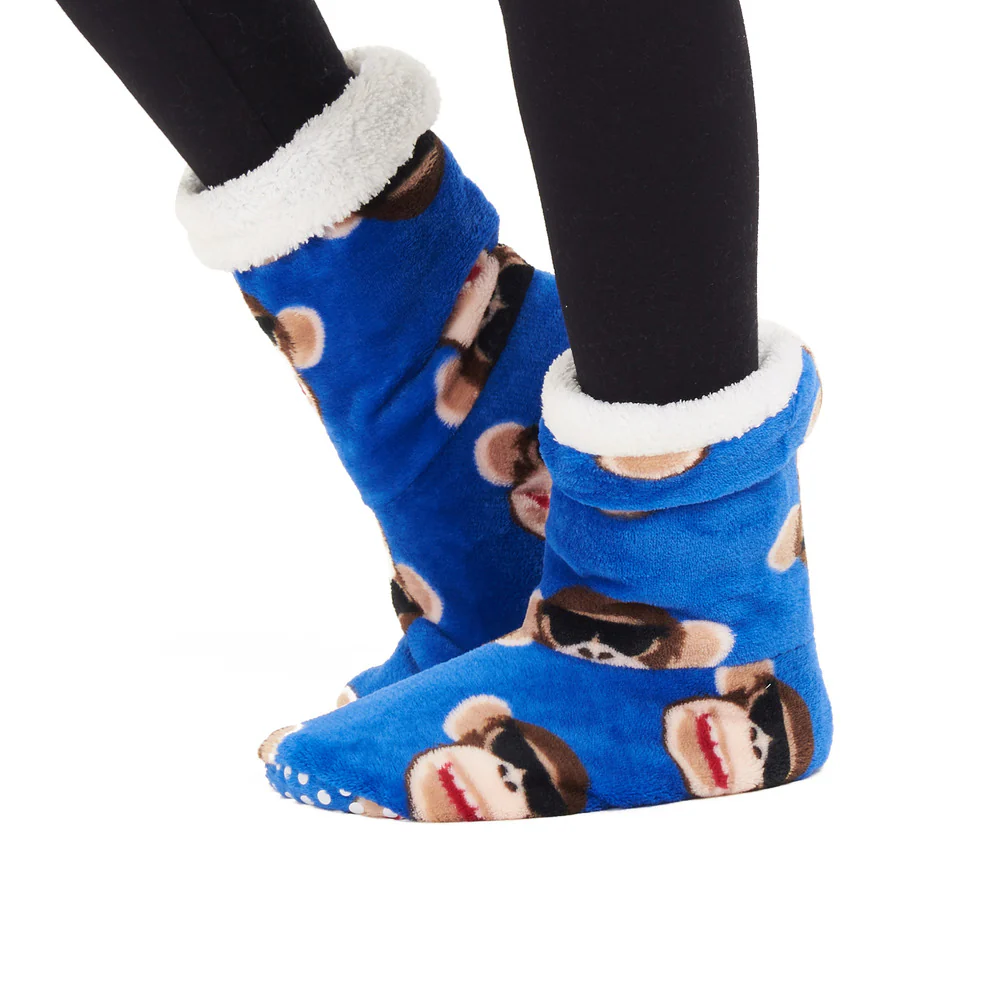 Snuggs Boot Indigo Monkey - Image 3