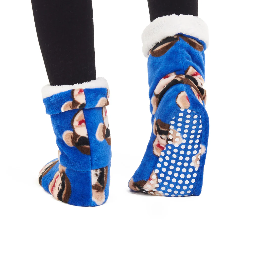 Snuggs Boot Indigo Monkey - Image 4
