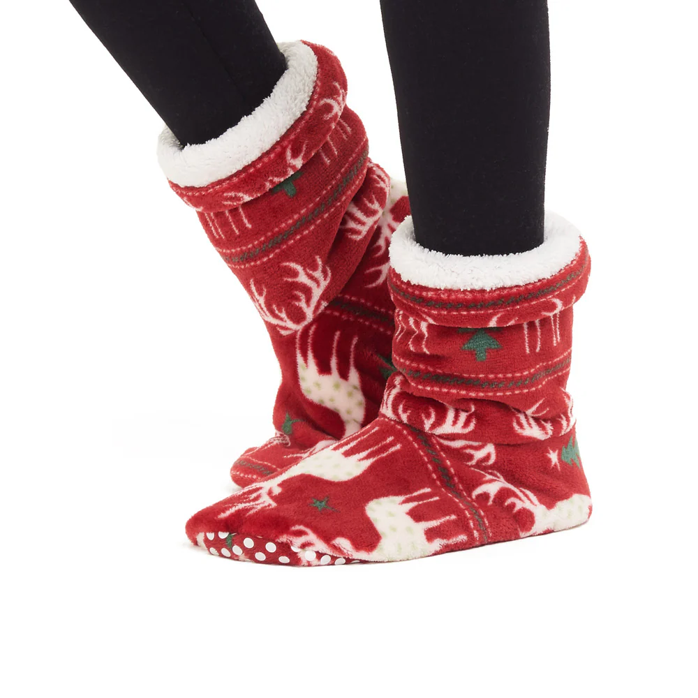 Snuggs Boot Red Christmas - Image 2