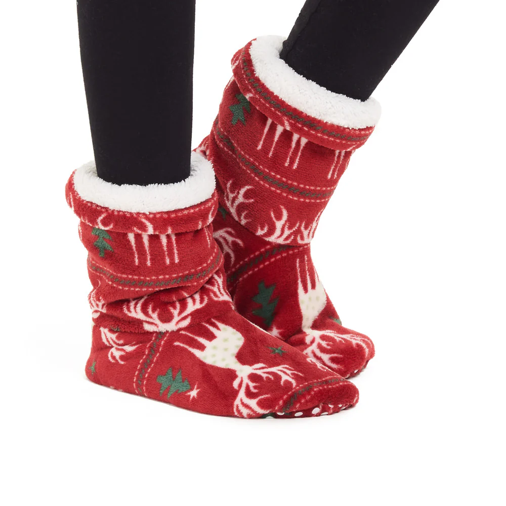 Snuggs Boot Red Christmas - Image 3