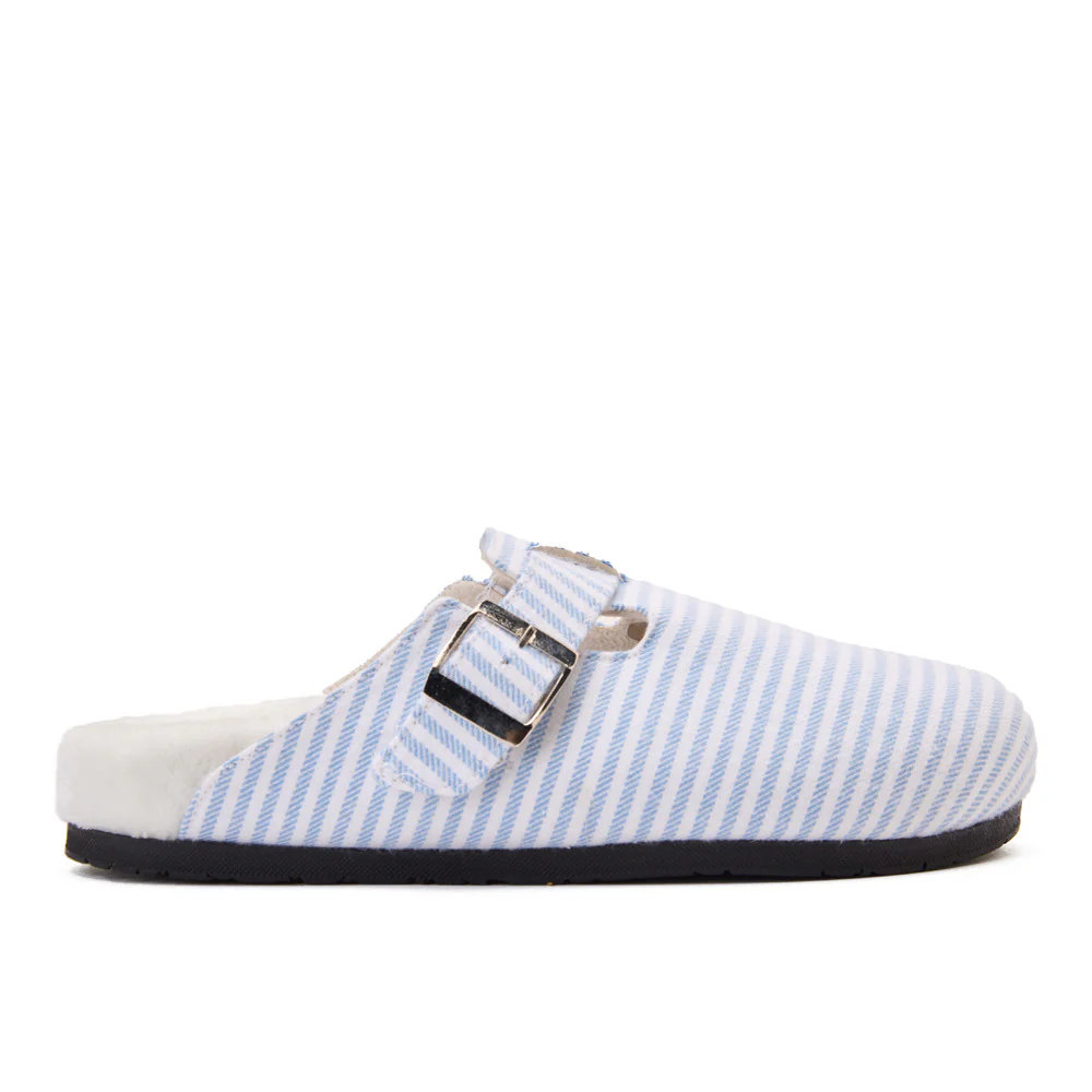 Snuggs Clogs Baby Blue Stripes - Image 3