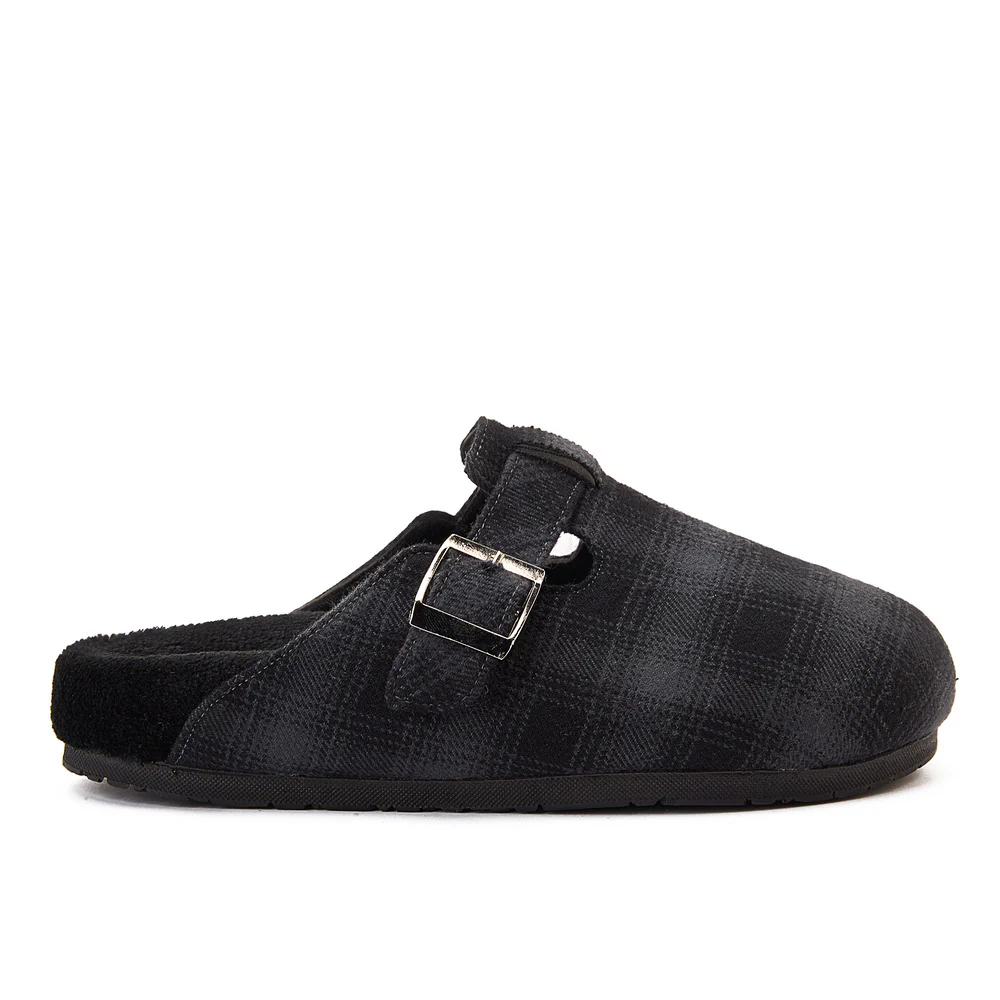 Snuggs Clogs Black x Grey Checkered - Image 3