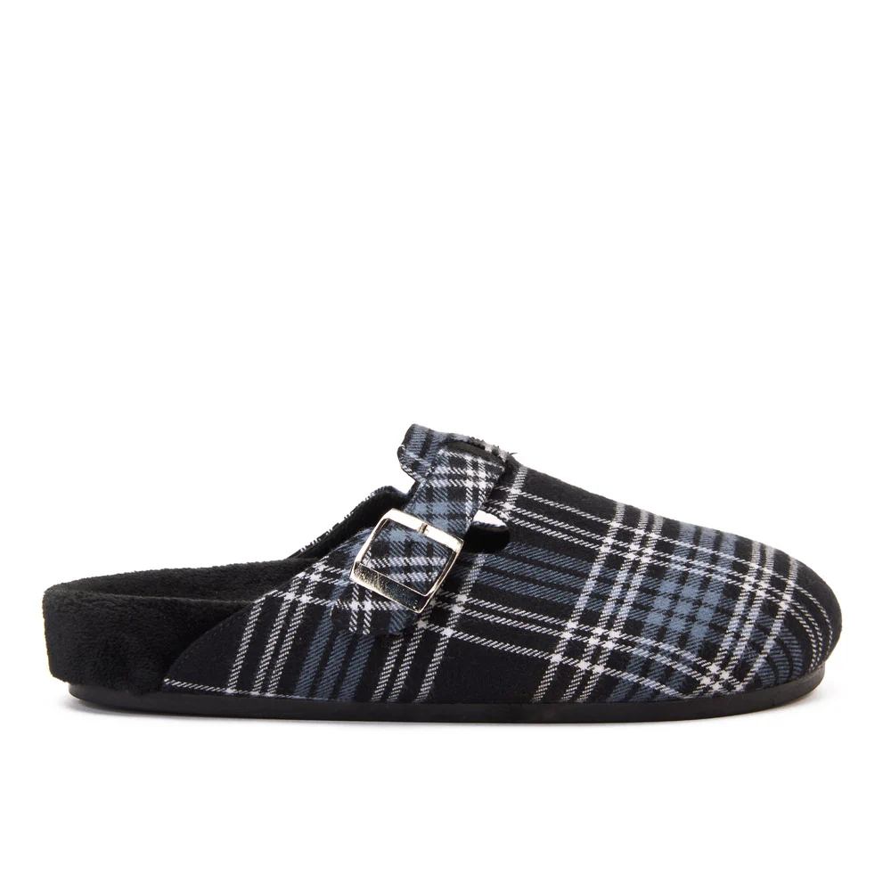 Snuggs Clogs Black x Indigo Checkered - Image 3