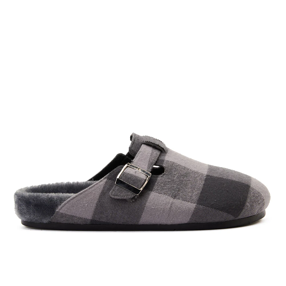 Snuggs Clogs Dark Grey x Light Grey Checkered - Image 4