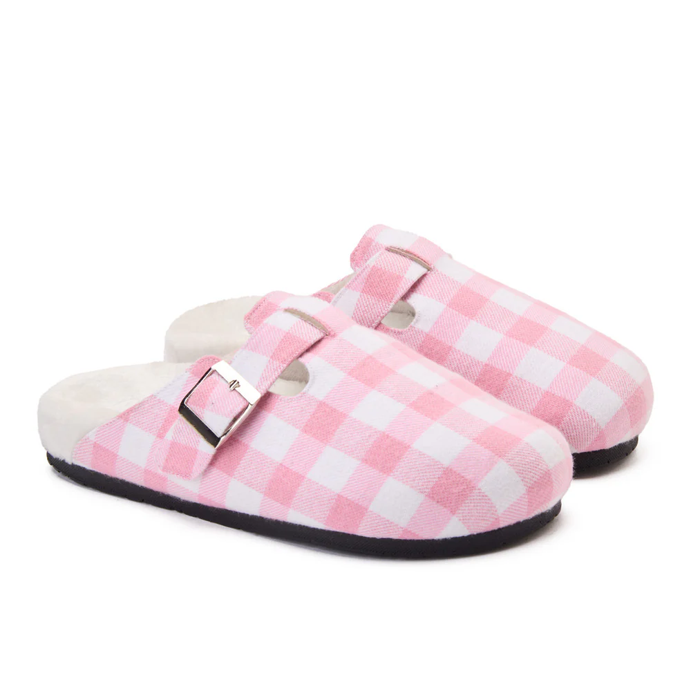 Snuggs Clogs Pink Gingham Pattern - Image 2