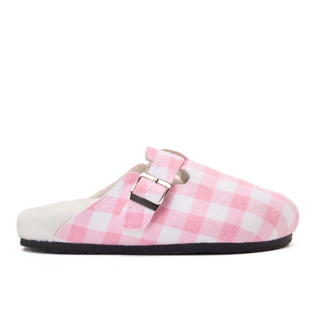Snuggs Clogs Pink Gingham Pattern - Image 4