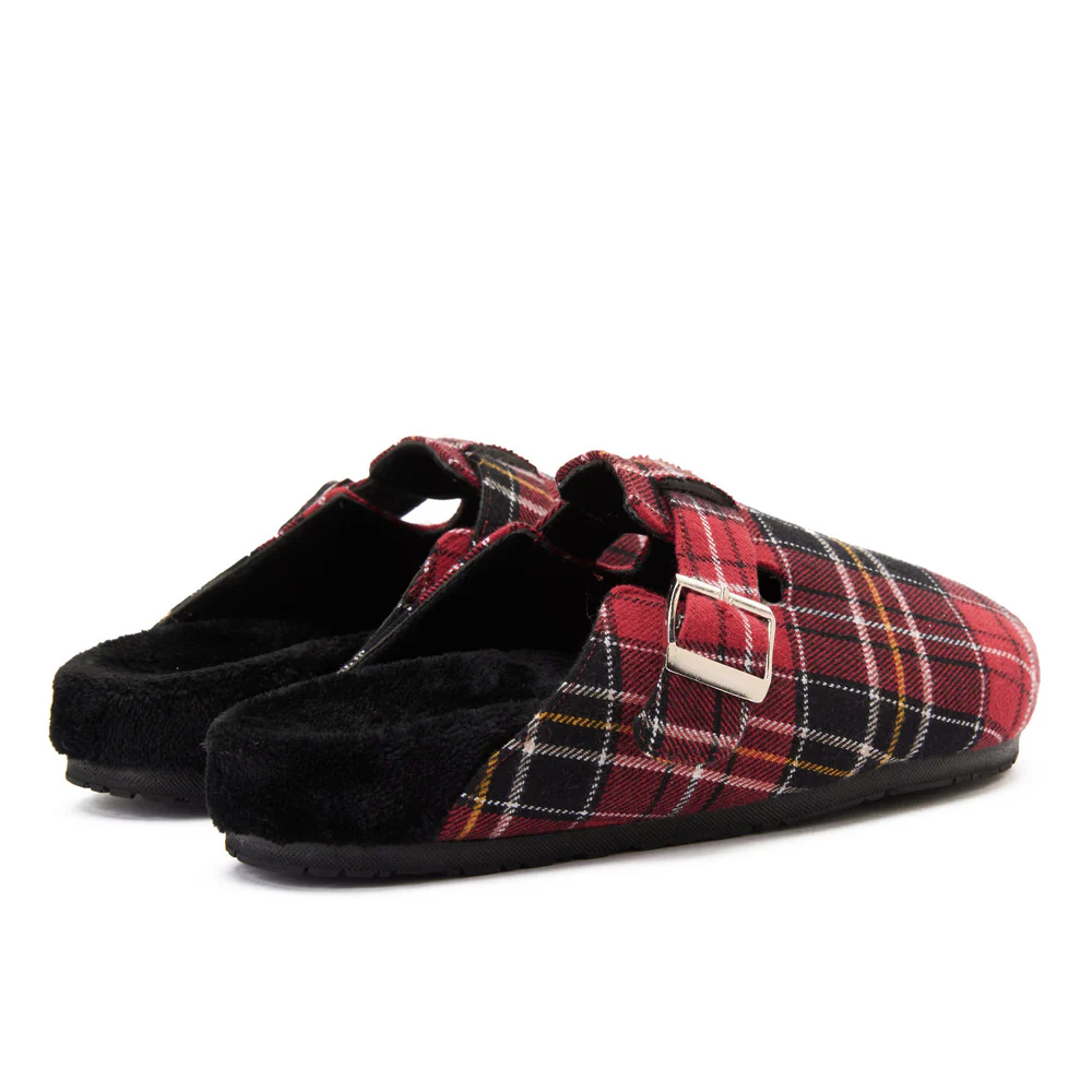 Snuggs Clogs Red x Black Checkered - Image 3