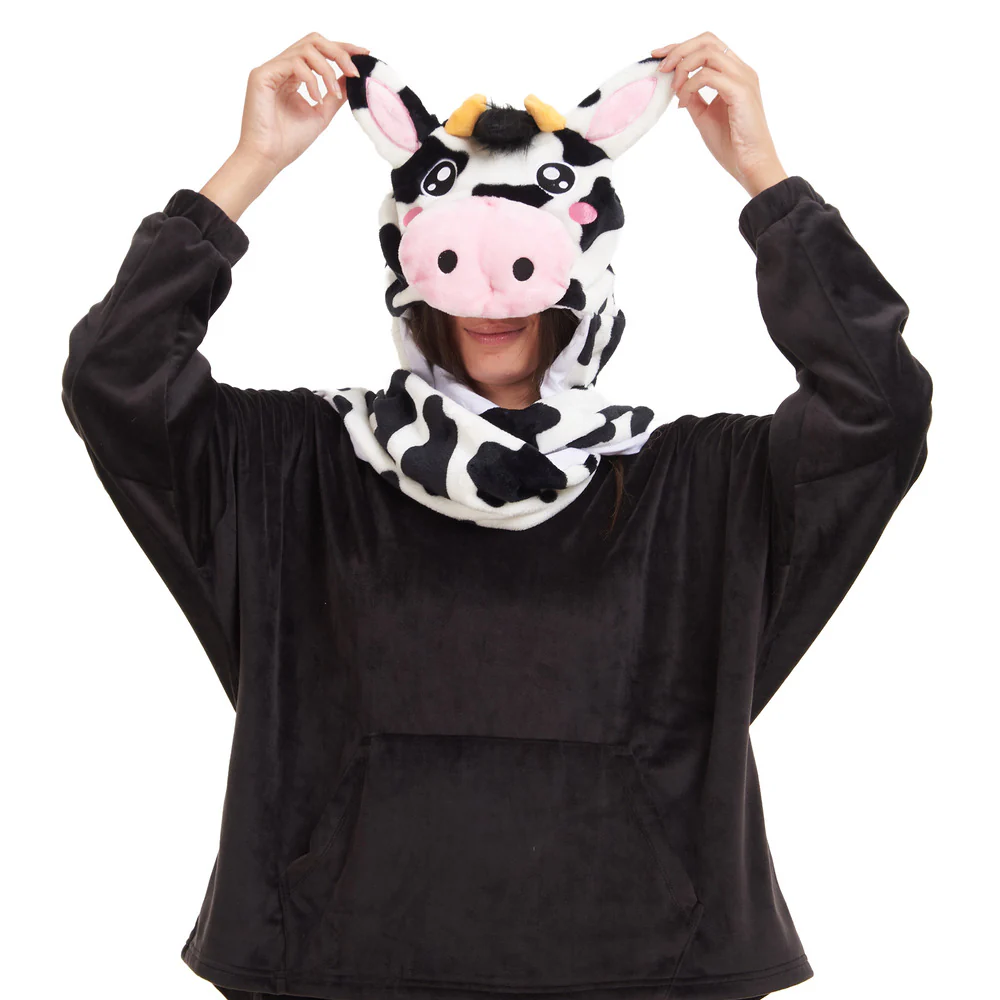 Snuggs Animal Fun hat Cow - Image 2