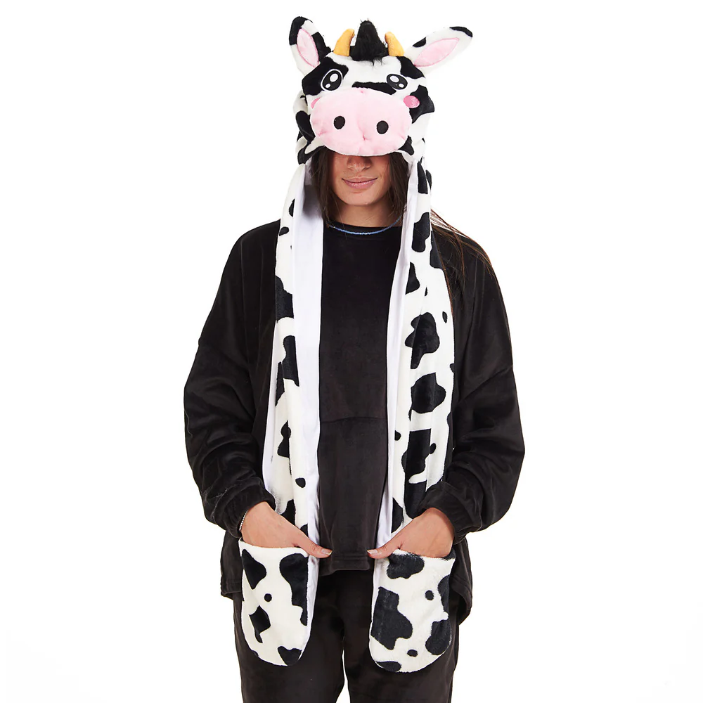 Snuggs Animal Fun hat Cow - Image 3