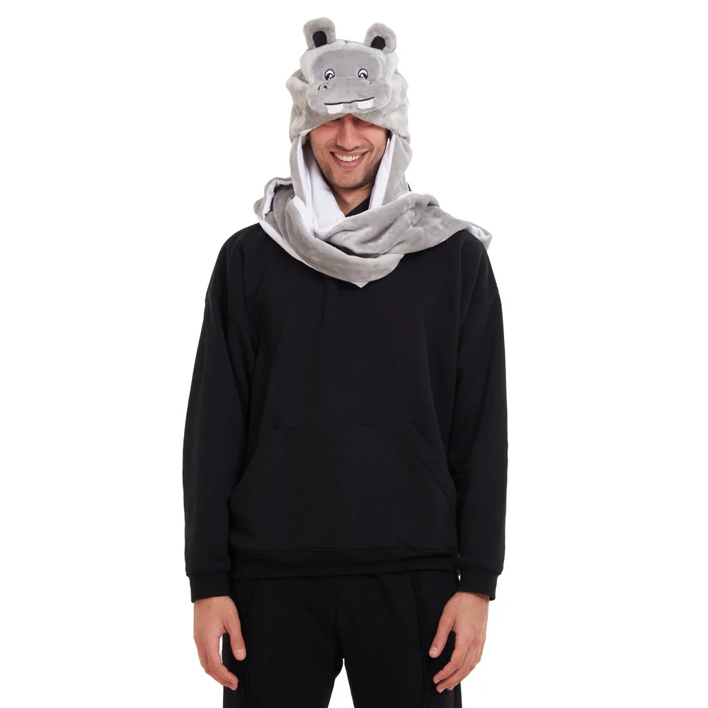 Snuggs Animal Fun hat Hippo - Image 3