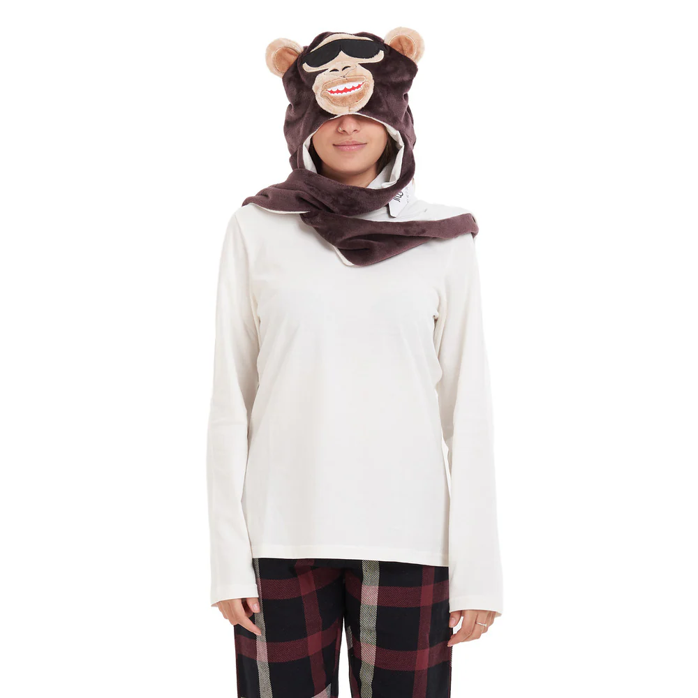 Snuggs Fun animal hat Monkey - Image 4