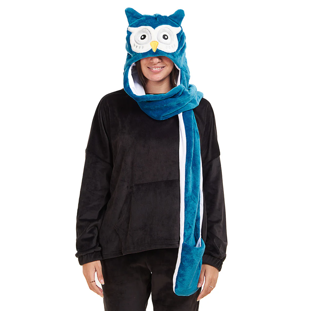 Snuggs Animal Fun hat Owl - Image 3