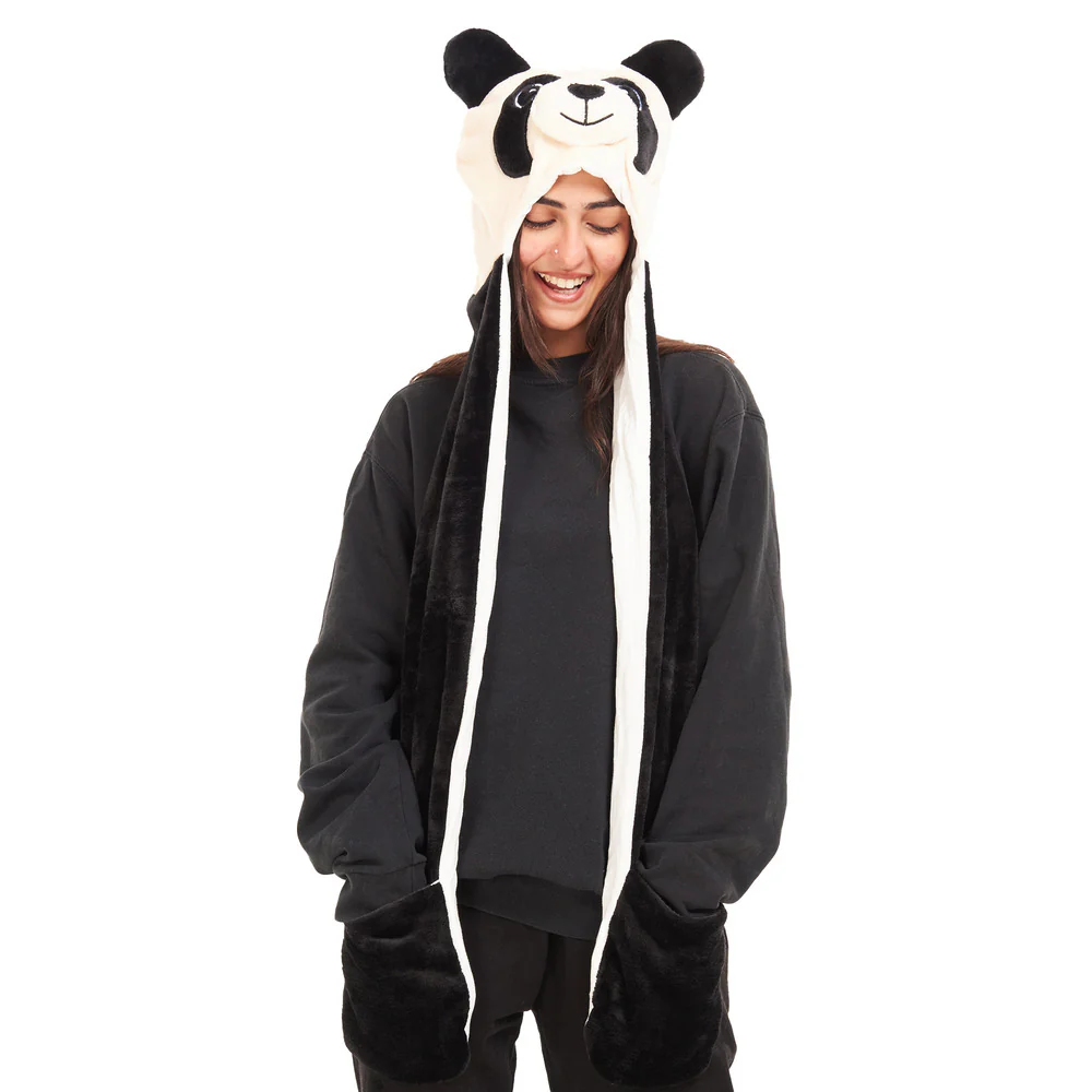 Snuggs Animal Fun hat Panda - Image 5