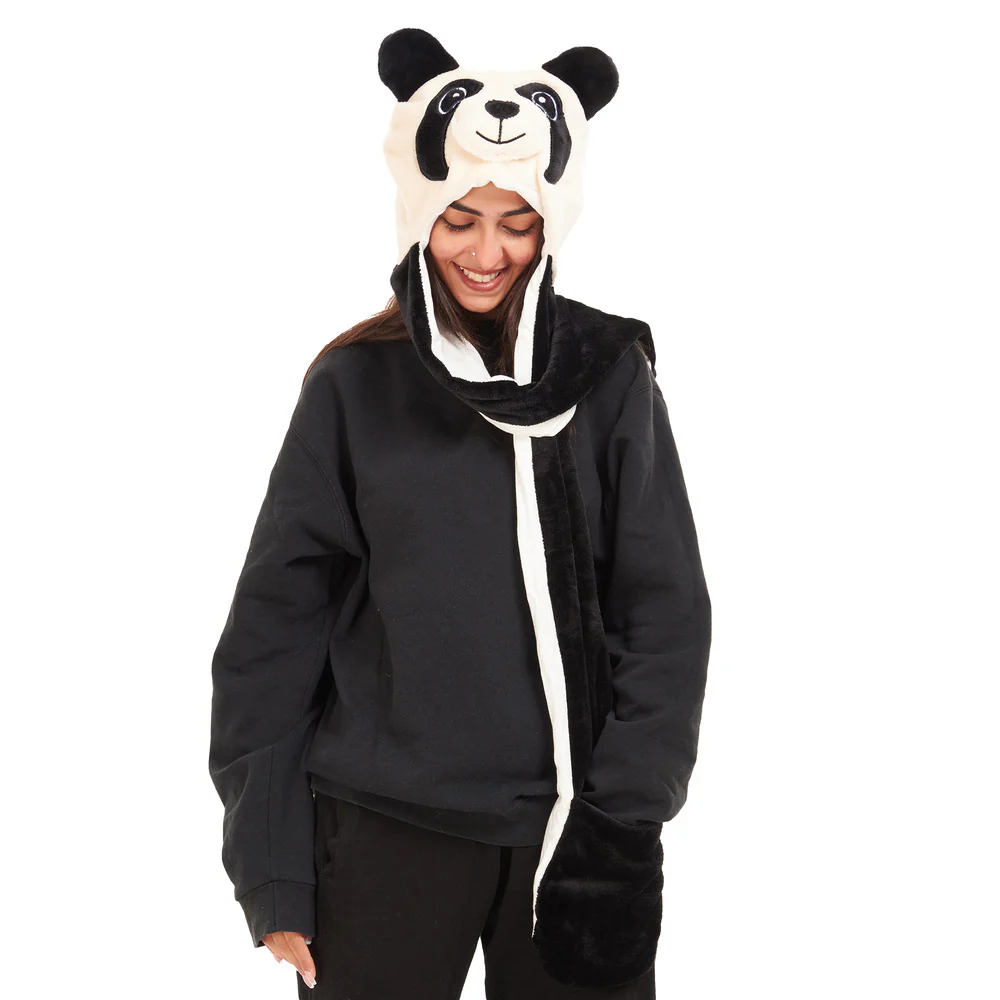 Snuggs Animal Fun hat Panda - Image 6