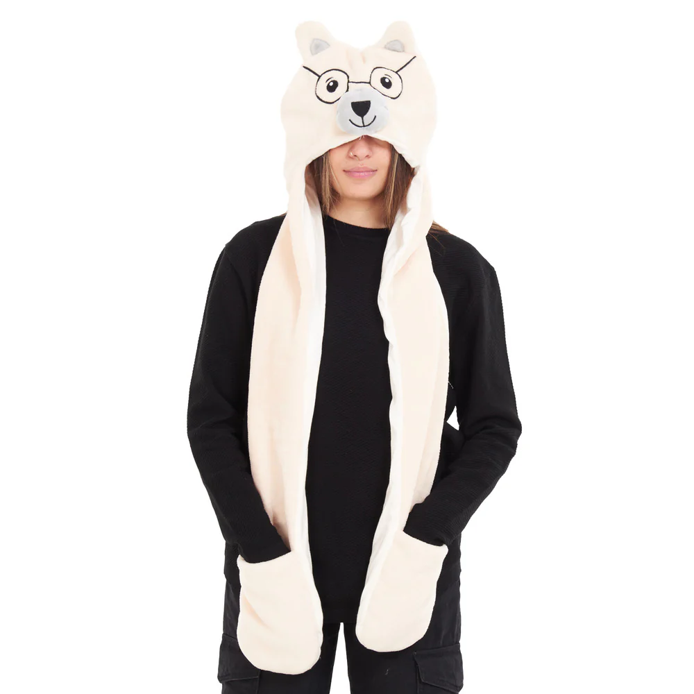 Snuggs Animal Fun hat Polar Bear - Image 2
