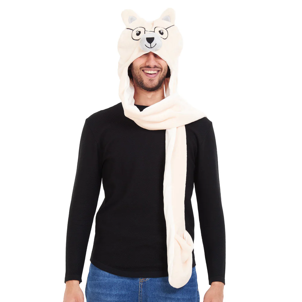 Snuggs Animal Fun hat Polar Bear - Image 3