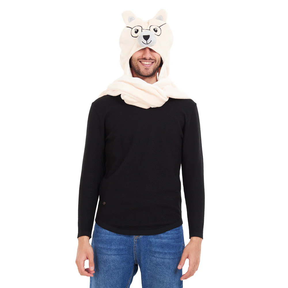Snuggs Animal Fun hat Polar Bear - Image 4