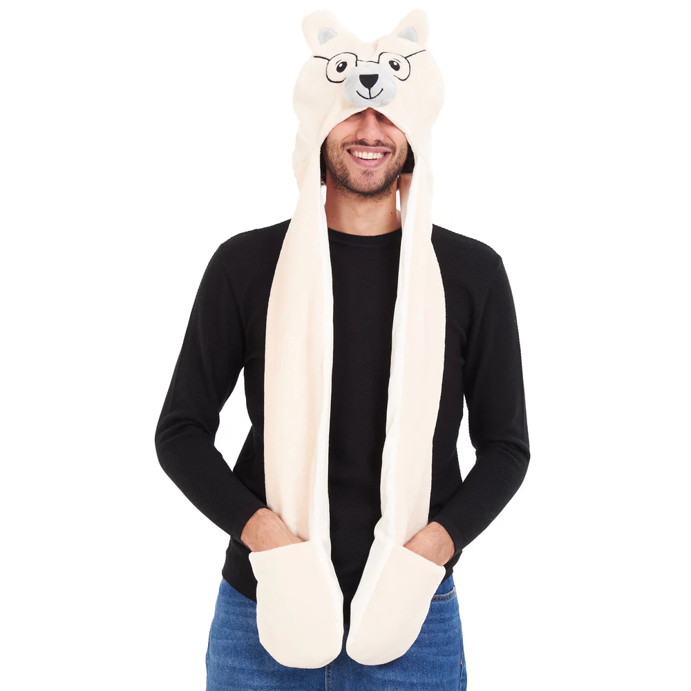 Snuggs Animal Fun hat Polar Bear - Image 5