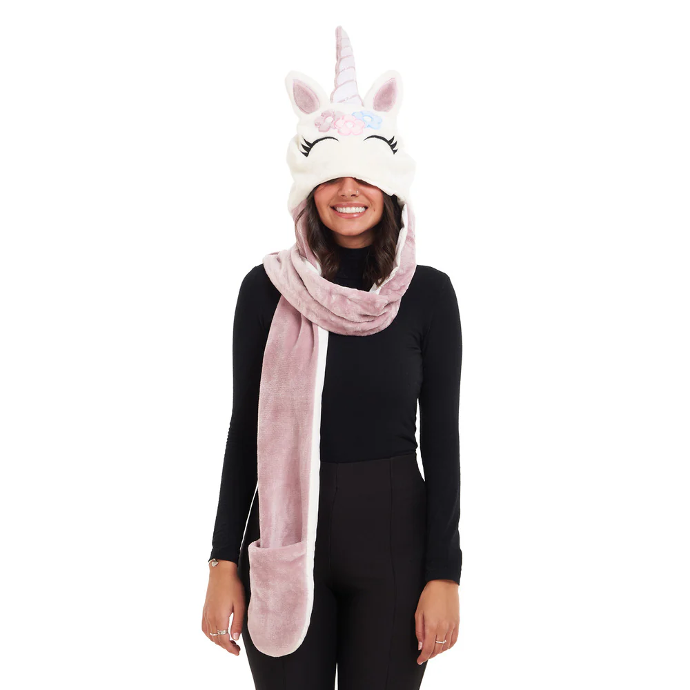 Snuggs Fun animal hat Purple Unicorn - Image 3