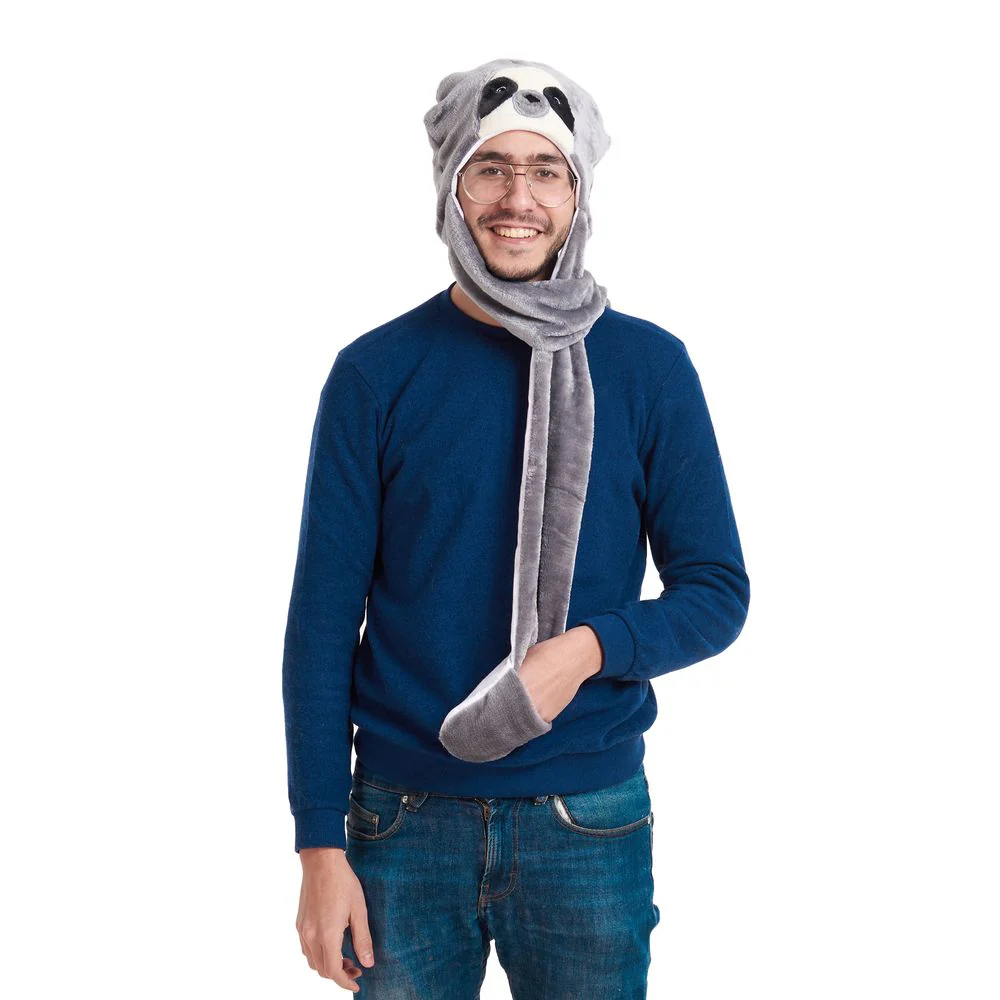 Snuggs Fun animal hat Sloth - Image 2