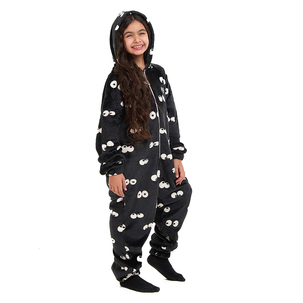 Snuggs Kids Blanket Onesie Black Eyes - Image 2