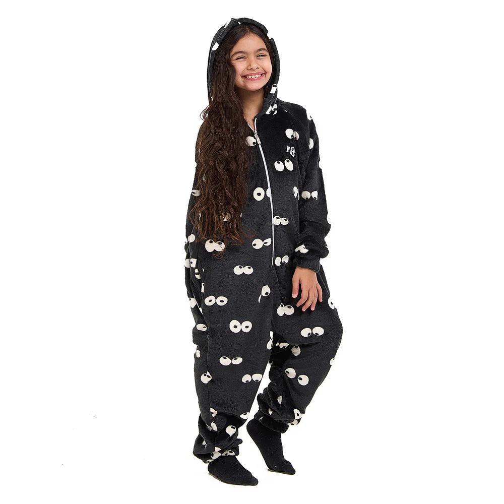 Snuggs Kids Blanket Onesie Black Eyes - Image 7