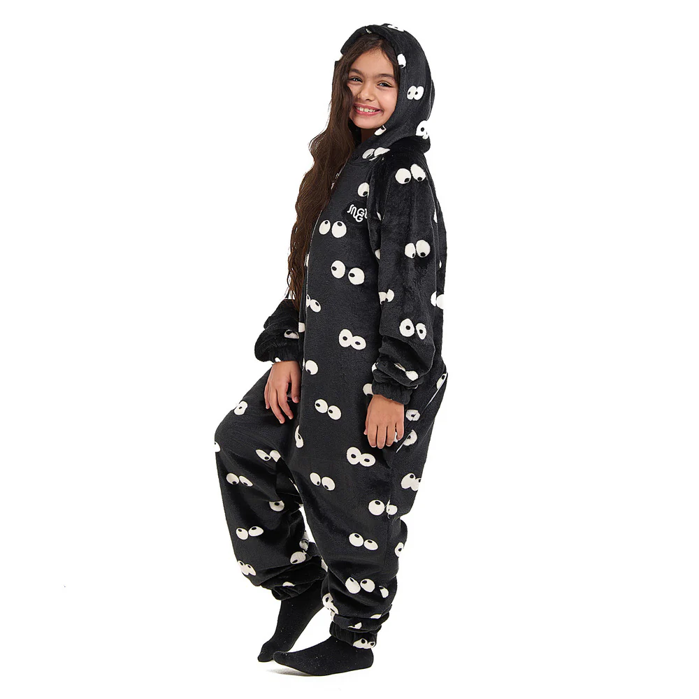 Snuggs Kids Blanket Onesie Black Eyes - Image 9