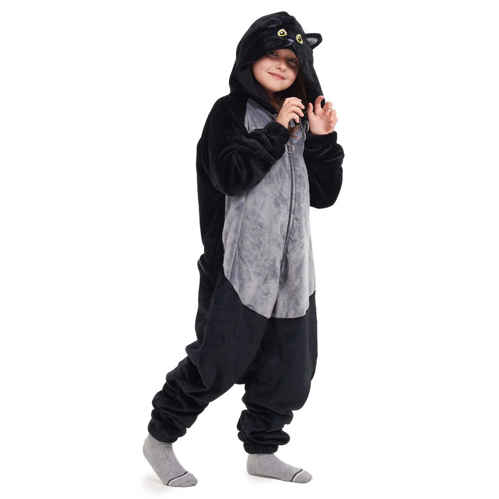Snuggs Kids Blanket Onesie Cat onesie - Image 2