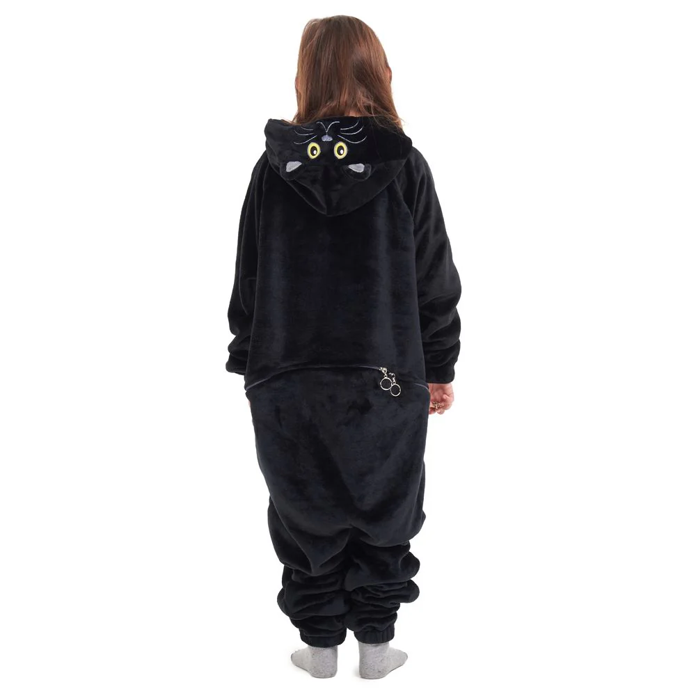 Snuggs Kids Blanket Onesie Cat onesie - Image 3