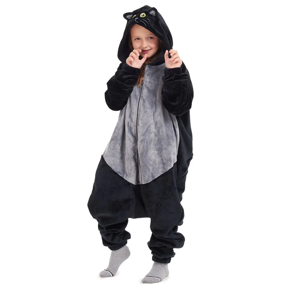 Snuggs Kids Blanket Onesie Cat onesie - Image 4
